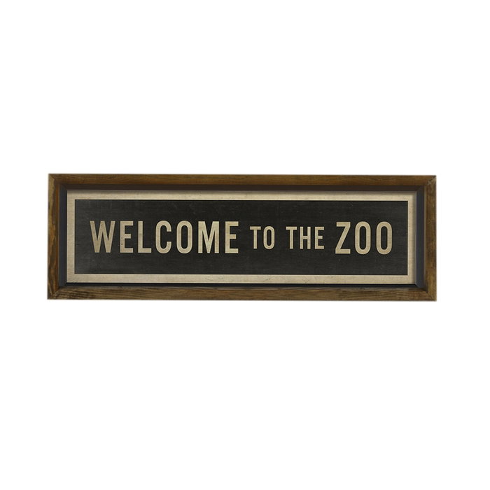 Wallity Cuadro decorativo enmarcado KZM412 de 19 x 70 cm